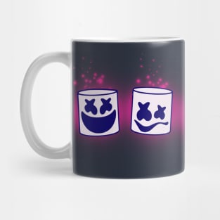 Marshmello neon mask Mug